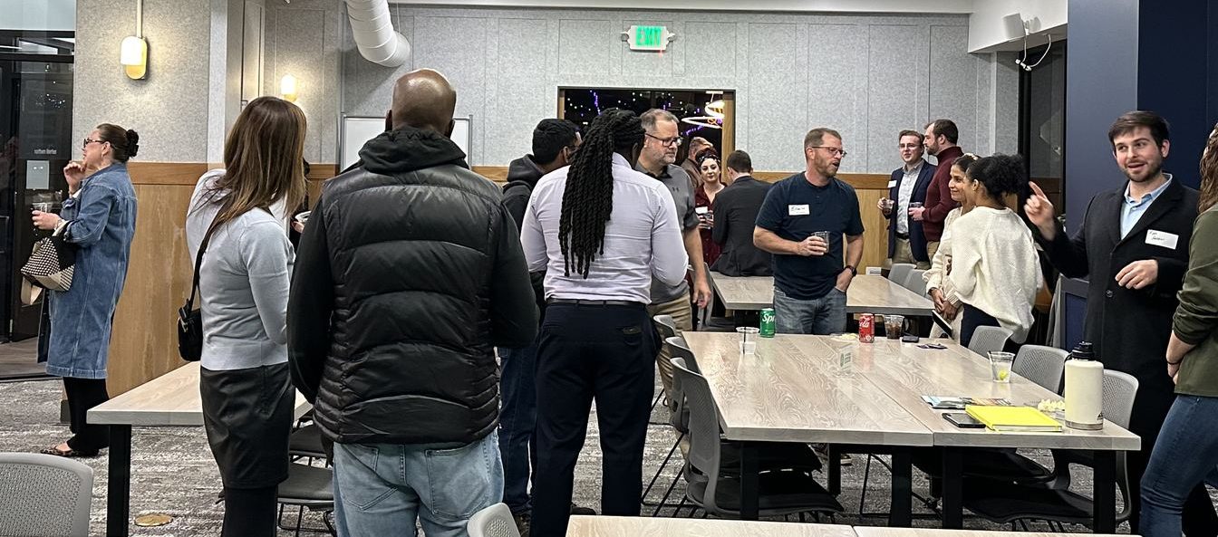 Connect Cincy networking mixer crowd